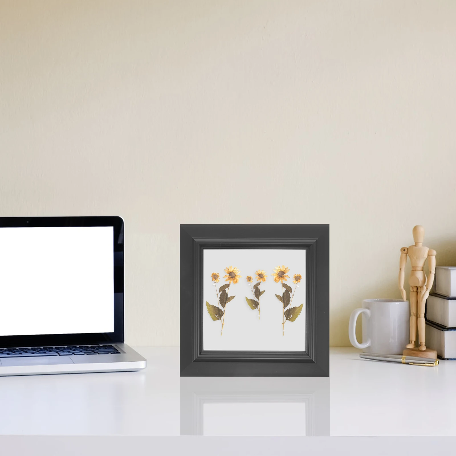 

Sturdy Wood Transparent Window Dried Plants Frame Diy Decorative Butterfly Specimen Picture Frame