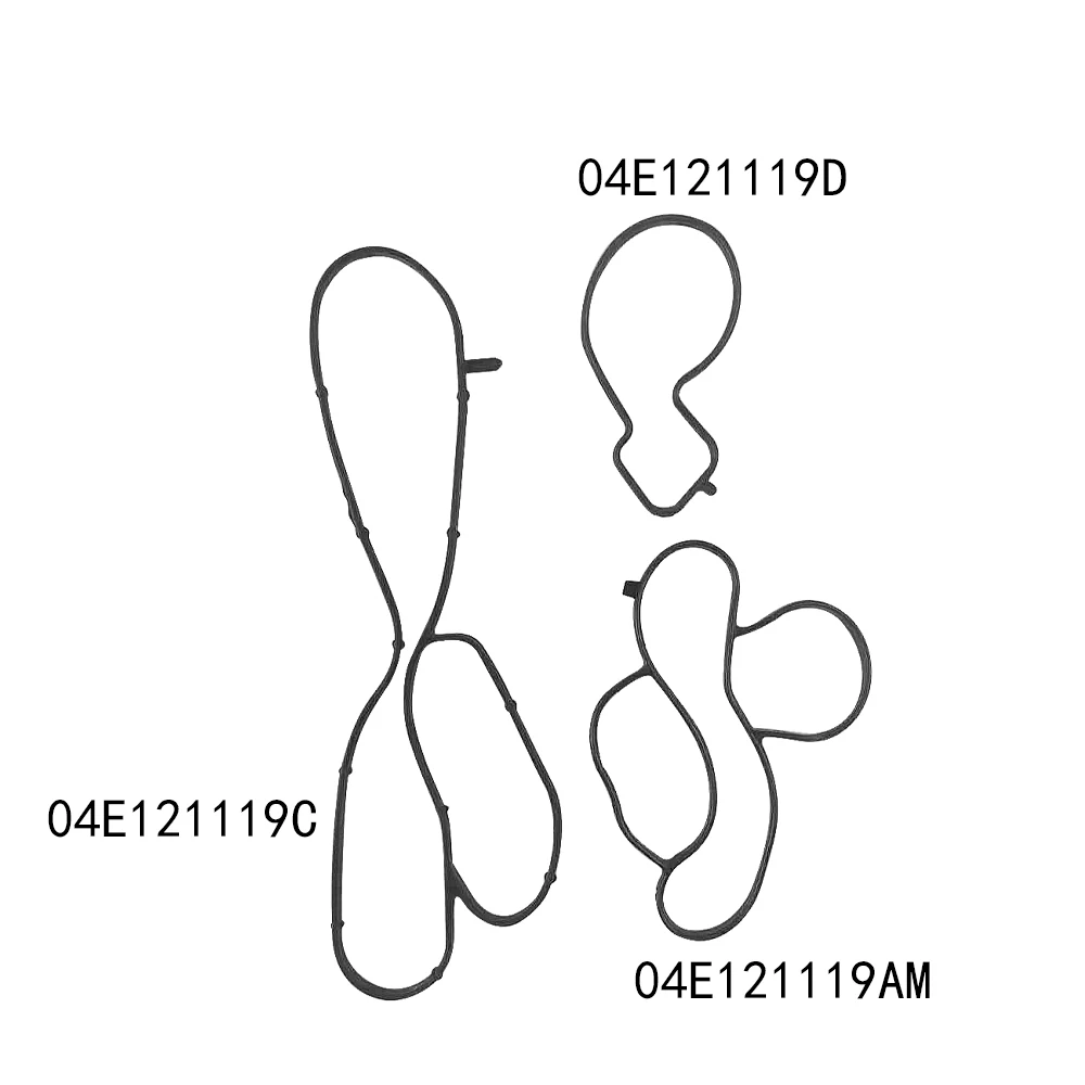 04E121119C 04E121119D 04E121119AM 3Pcs Water pump seal ring For VW Caddy Golf beetle Jetta Polo Audi A1 A3 S3 Q2 Q3 Skoda Kodiaq