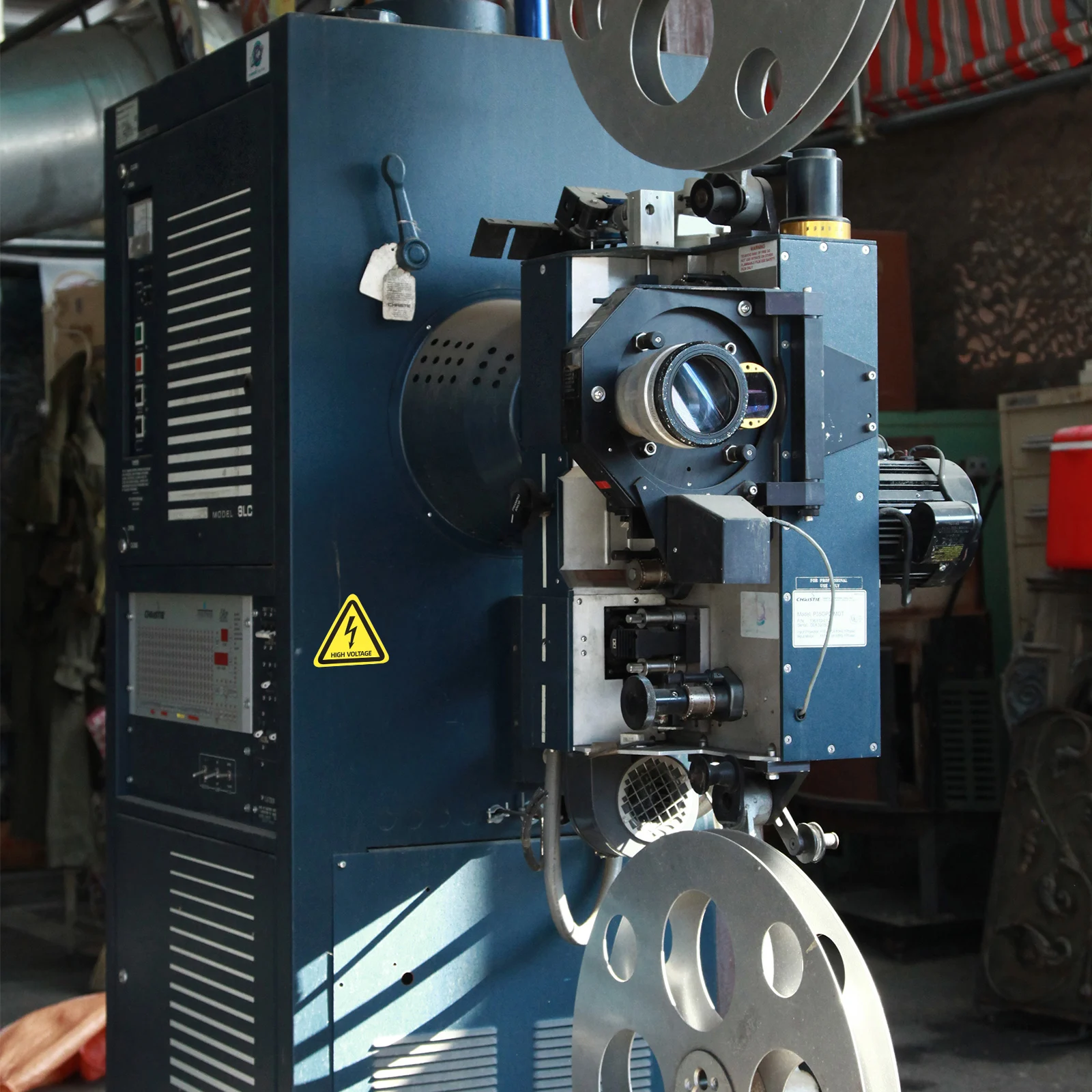 High Voltage Safety Warning Sign Electrical Shocks Sticker Electric Panel Label Waterproof Self Adhesive Triangle Alert