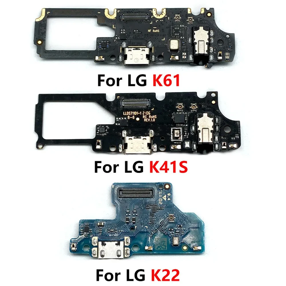 NEW USB Repair Charging Port Connector Board Cable For LG 6 K22 K41S K42 K52 K51 K61 Q7 Q610 Q8 Q92 Q720 Style Q710 V30 K71 K51S