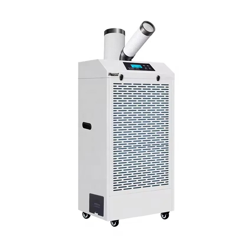 1000W 220V 400m/h Spot Cooler Portable Industrial Air Conditioner 8L Water Tank DC Fan Motors