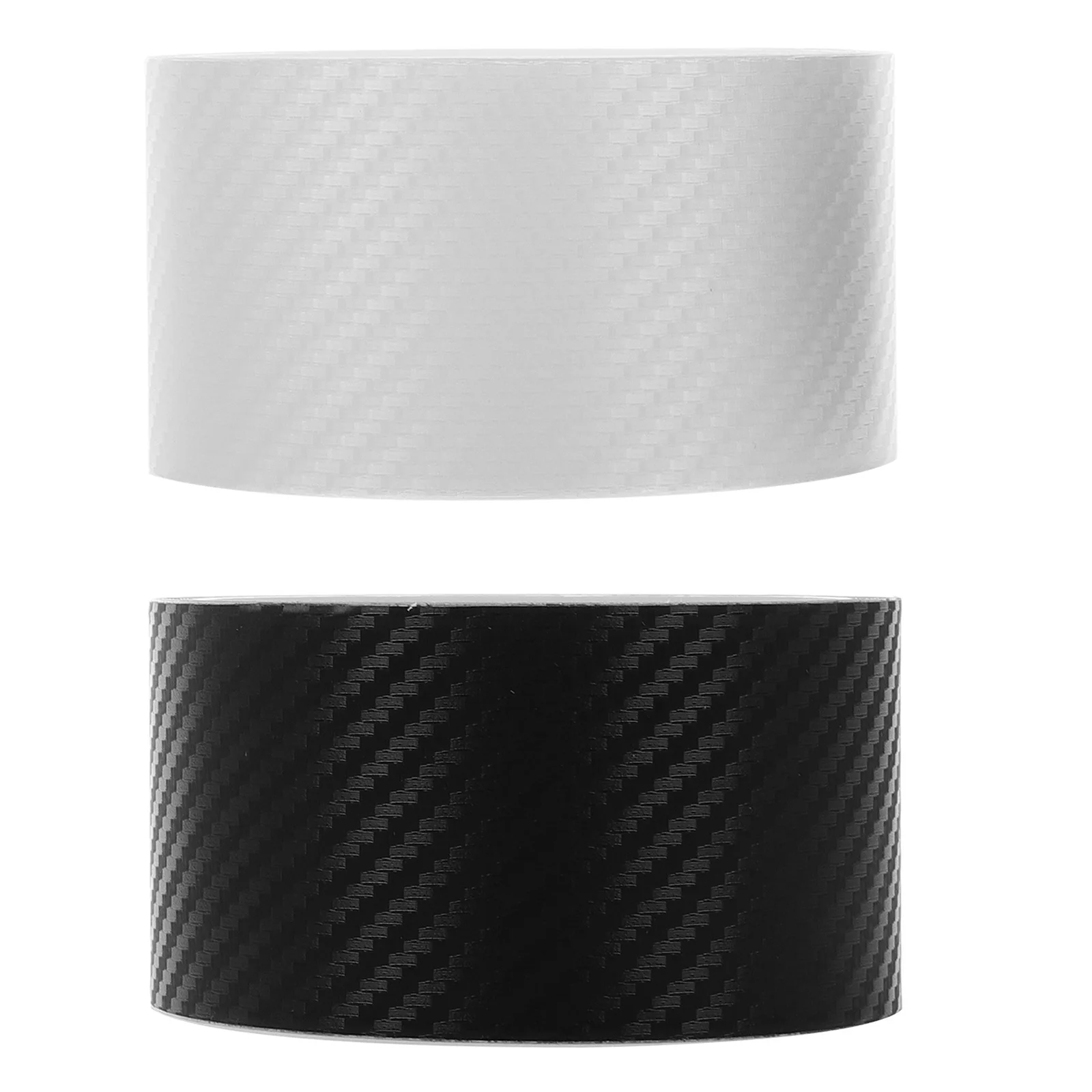 

2Pcs Car Door Edge Guards Durable Black Carbon Fiber Texture Protective Sill Protector Scratch Proof Car Door Protector Edge