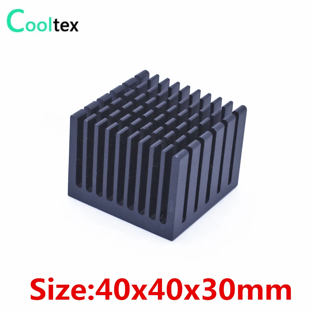 5pcs/lot 40x40x30mm Aluminum HeatSink Heat Sink  radiator for electronic Chip RAM IC cooler cooling