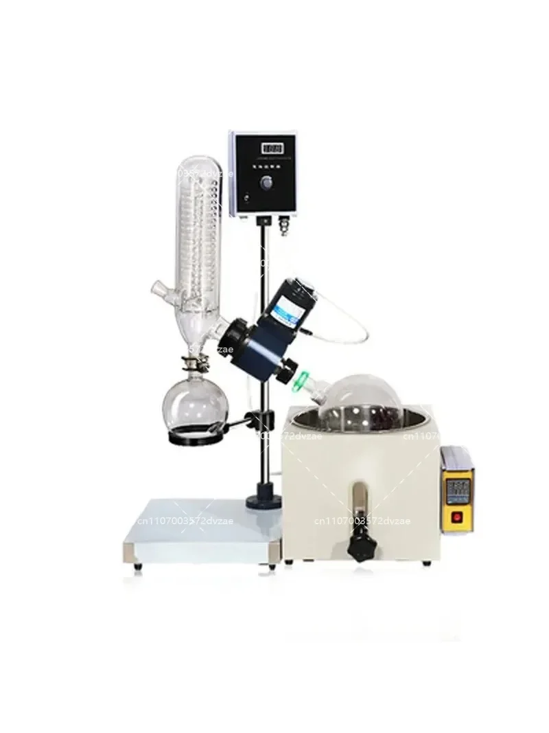 RE-201D Small Volume Rotary Evaporator 0.25-2L Laboratory Vacuum Decompression Extraction Distiller Machine for Quality Science