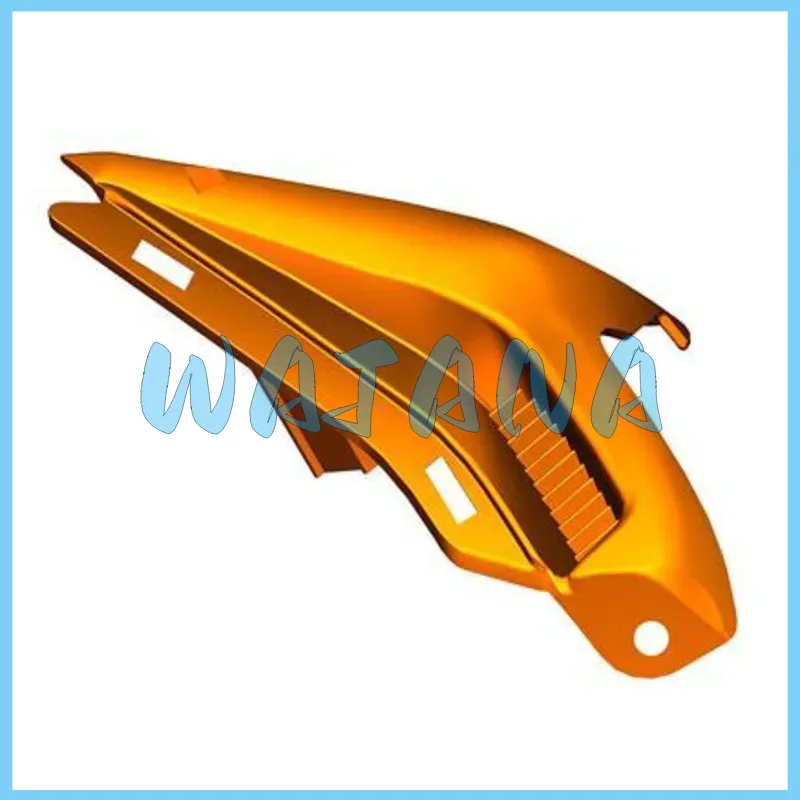 Kd150-u Left / Right Hood Vent (matte Orange) 4041202-195033 / 4041202-196033 For Kiden Original Part