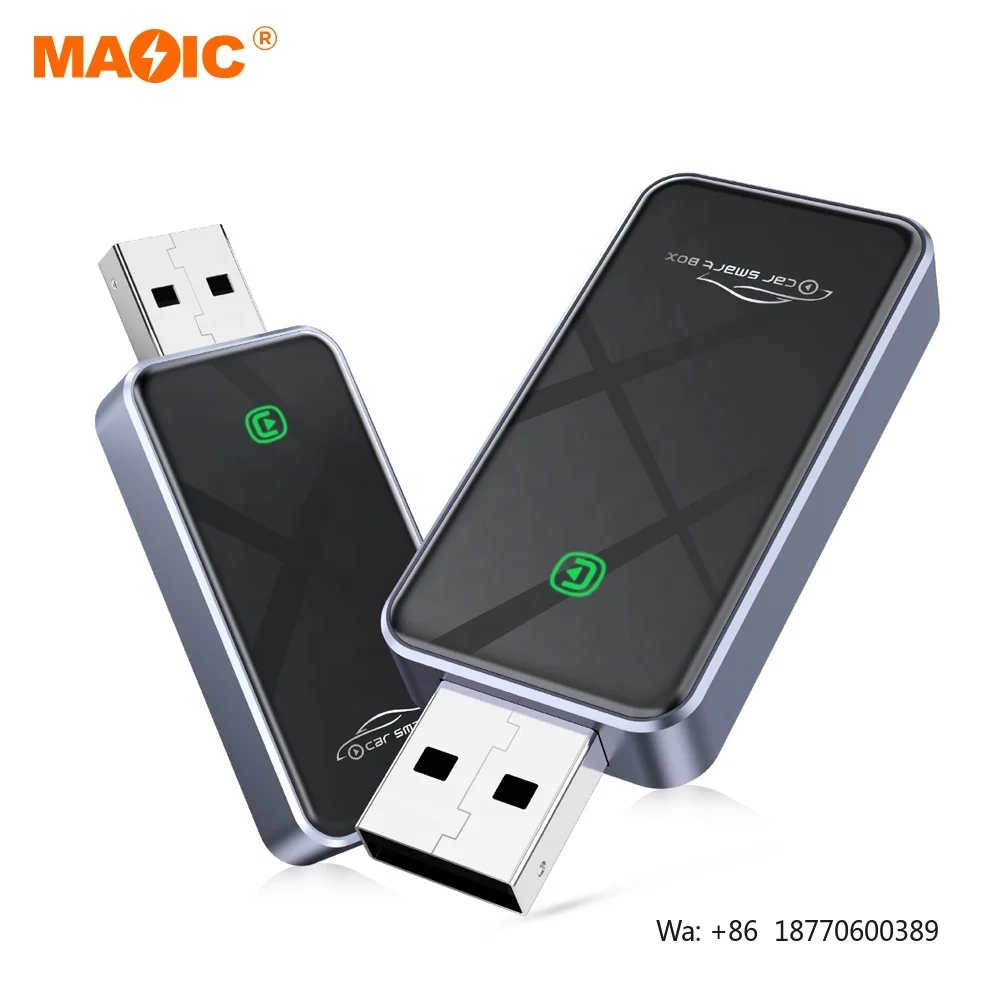 ワイヤレスcarplay-android-auto-2in1マルチメディアカーストリーミングボックス-usb-carplayドングル-ワイヤレスcarplayアダプター（apple対応）