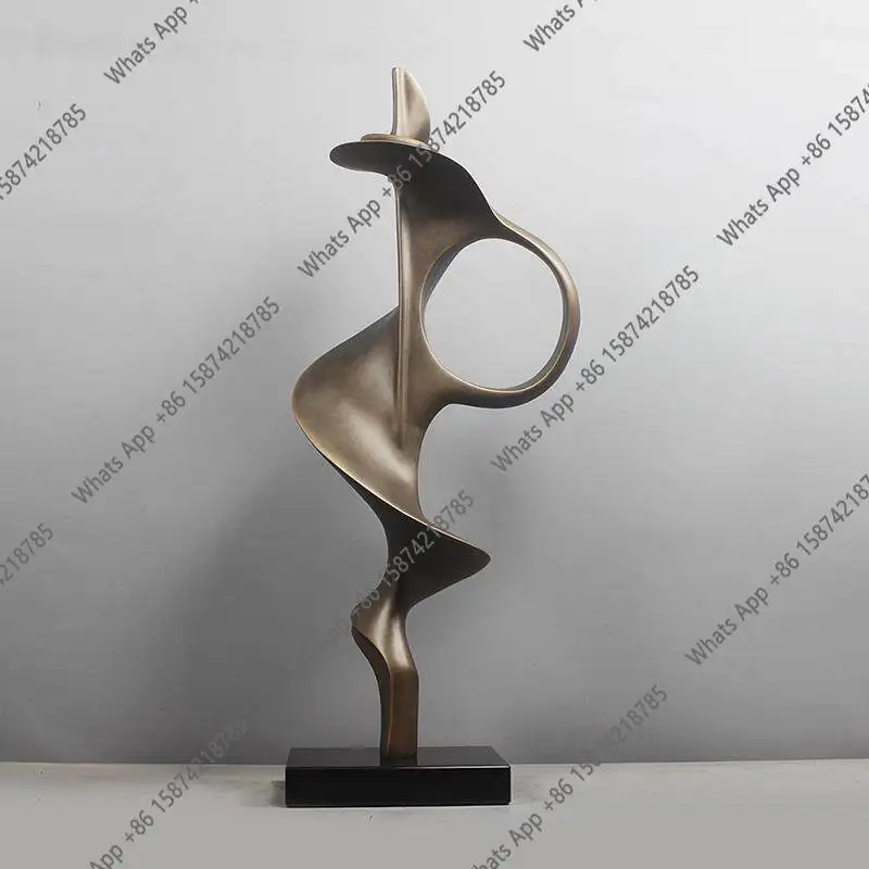 

Sculpture ornaments Abstract art Light luxury ornaments Hotel porch display Model room Sales office Living room Home accessories