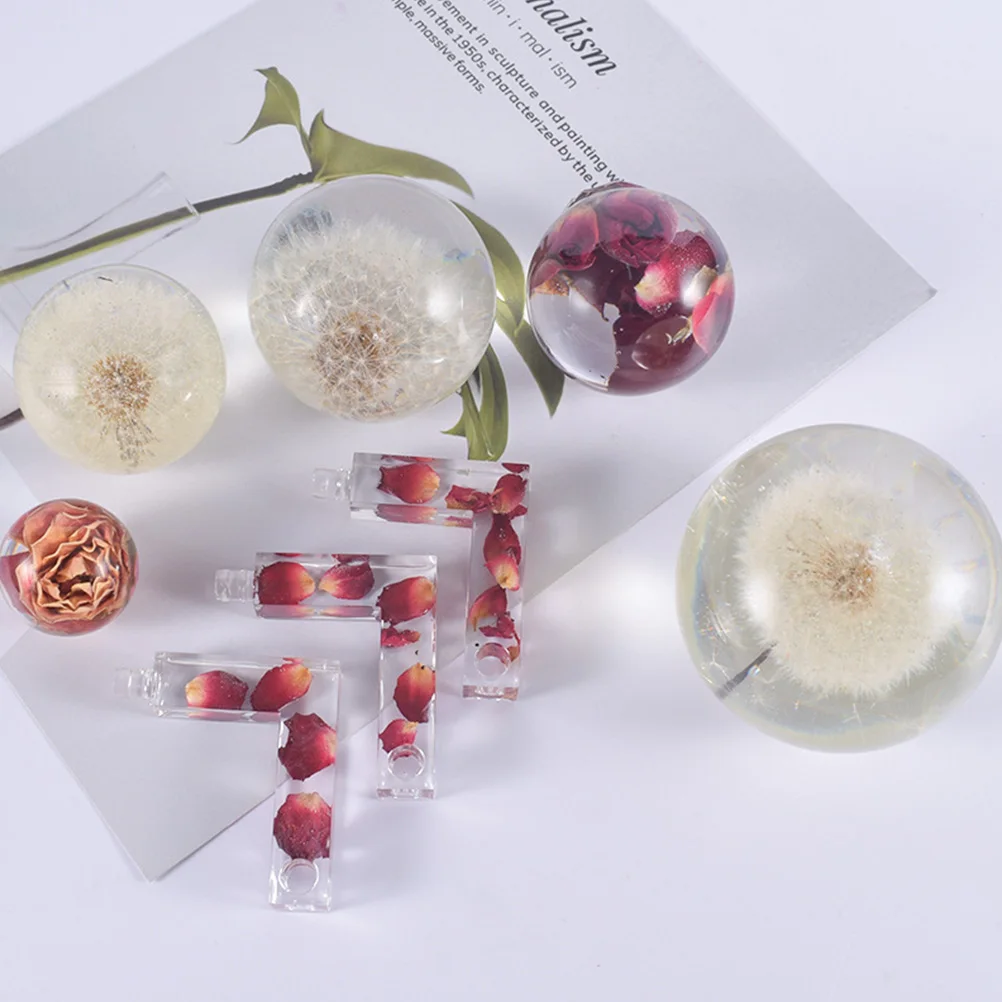 

Crystal Ball Sphere Silicone DIY Craft Molds Crystal Ball Mold Silicone Diy Mold for Resin Decorations Gifts Globe Candles