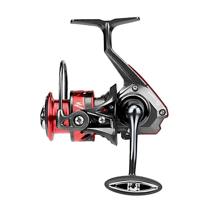 MEREDITH Metall-Spinnrolle 7+1BB Edelstahllager 20 kg maximale Zugkraft Salzwasser-Angelrolle, geeignet für Salzwasser und Süßwasser