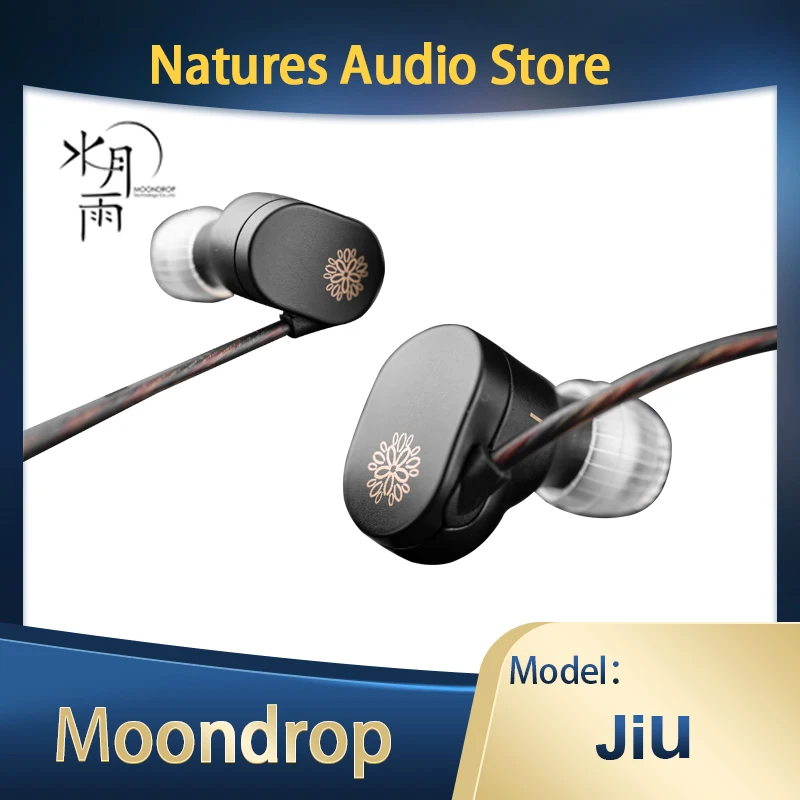 Moondrop jiu 10mm Dynamic Drive DSP In-Ear Headphones TYPE C Earbuds Earphones