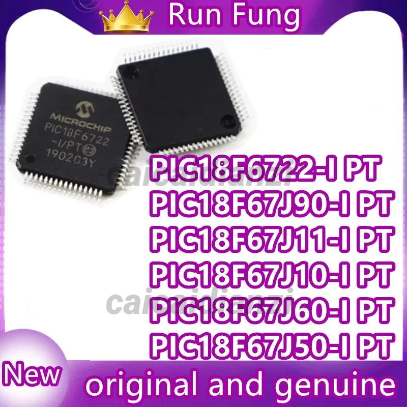 PIC18F6722-I/PT PIC18F67J11-I PIC18F67J90-I PIC18F67J60-I PIC18F67J10-I PIC18F67J50-I Nuovo (MCU/MPU/SOC) Chip IC TQFP-64