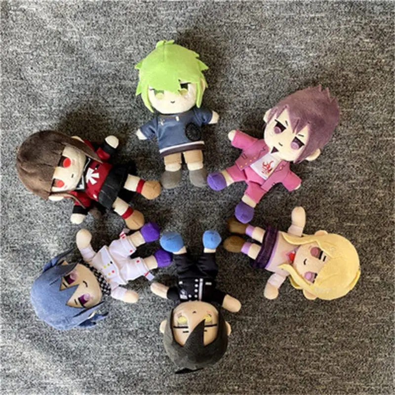

15CM Danganronpa V3 Plush Toy Kokichi Oma Nanami ChiaKi Plushie Doll Shuichi Saihara Cartoon Soft Pendant Fans KeyChain Gifts