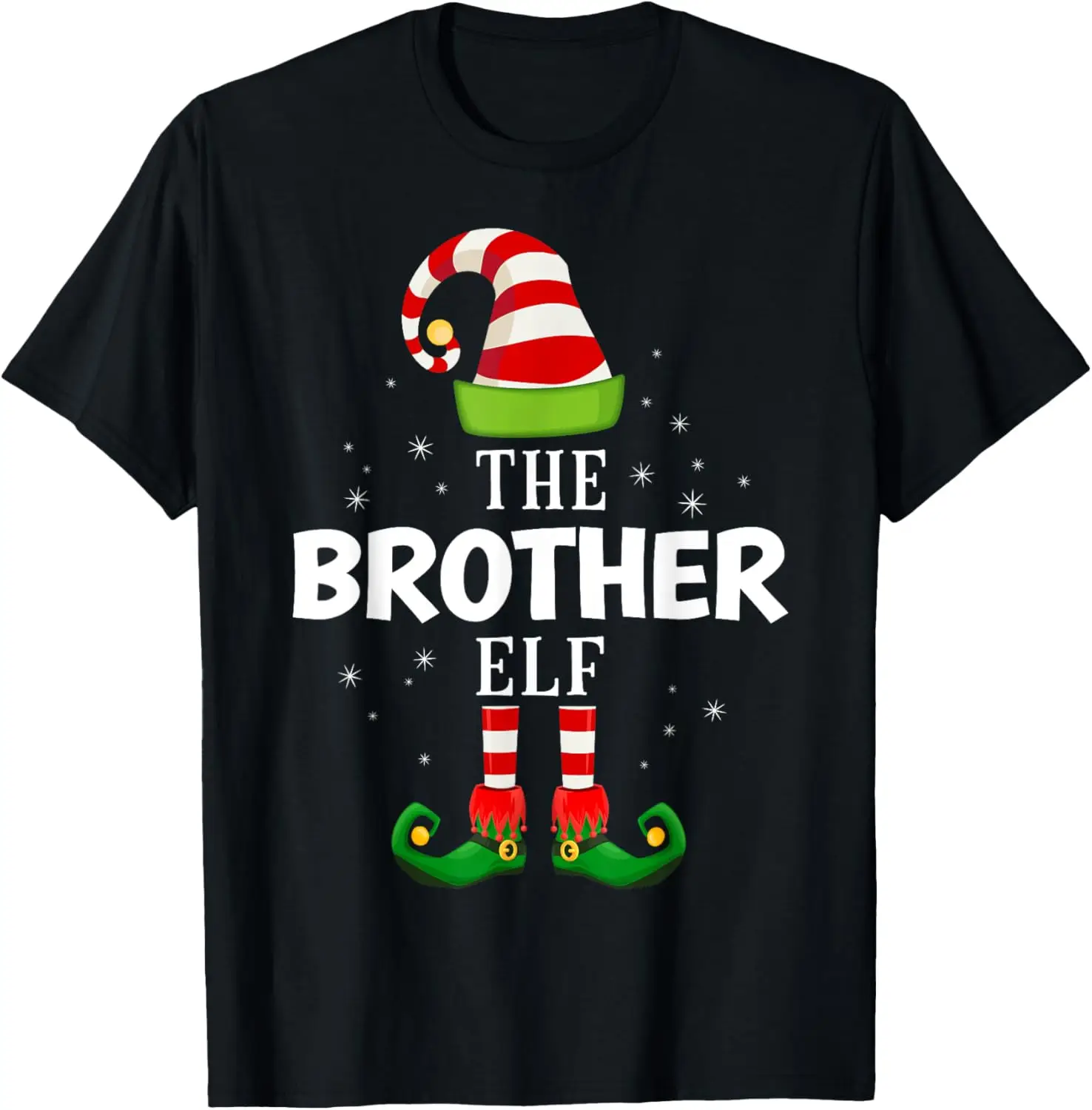 

The Brother Elf Christmas PJS Matching Pajama T-Shirt