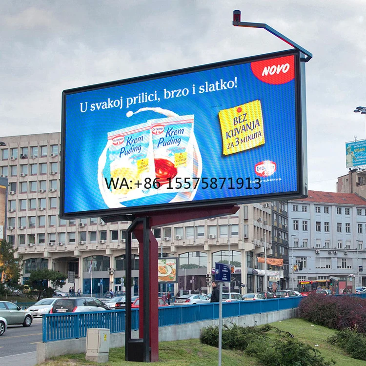 Premium Quality Waterproof Led Adverting Screens for Outdoor Stadiums Programable Outdoor Sign Board Advertising