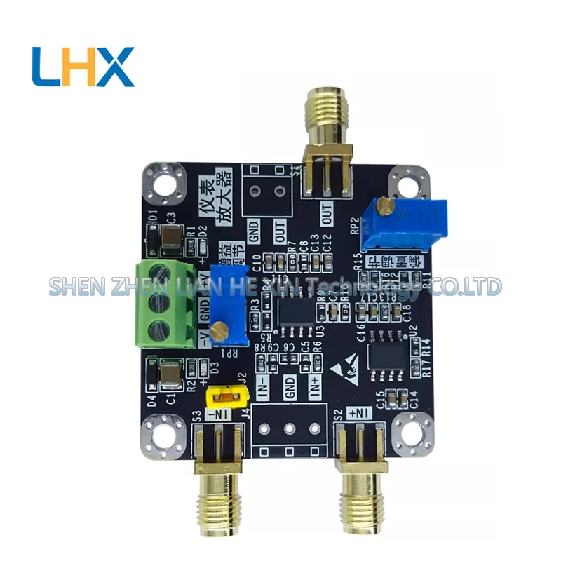 INA849 instrumentation amplifier module millivolt microvolt voltage weak small signal precision single-ended differential
