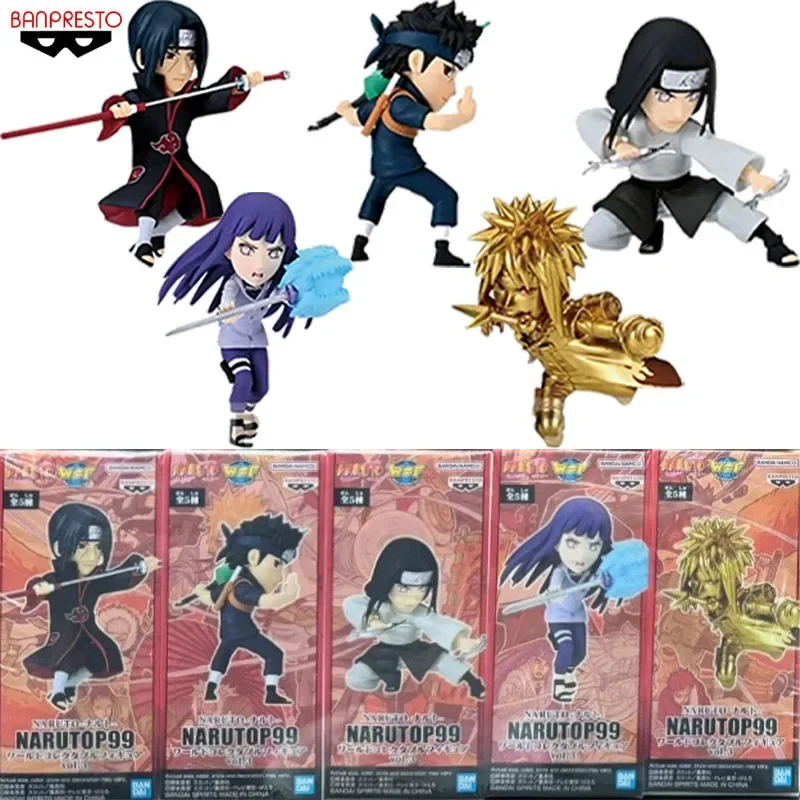 

Bandai Original WCF3 NARUTO P99 Anime Figure Uchiha Itachi Shisui Action Figure Toys For Boys Girls Children Birthday Gifts
