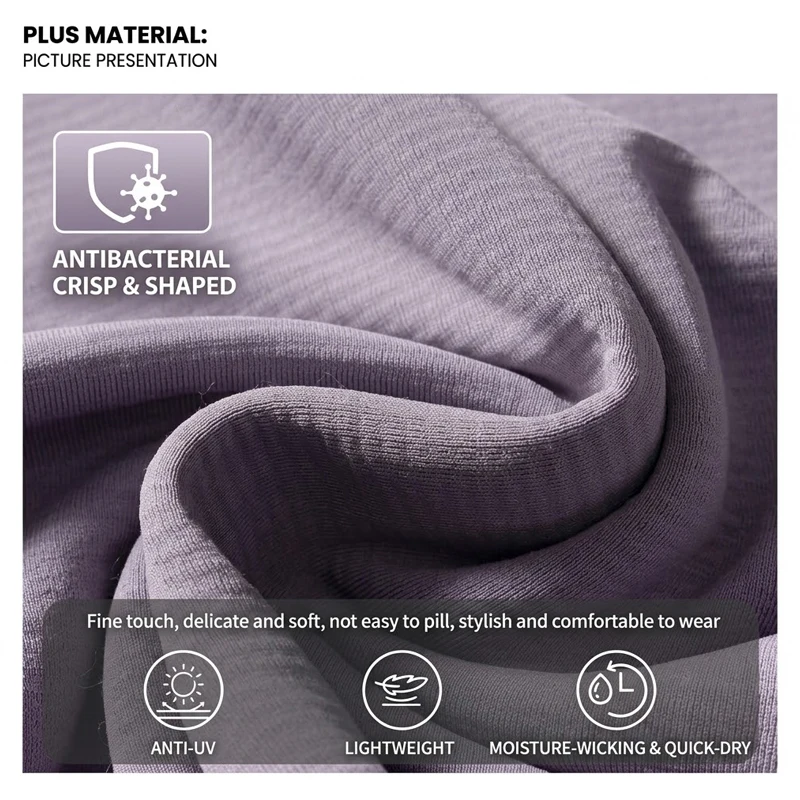 Men's Outdoor Hooded Long Sleeve T-Shirt – UPF Sun Protection Antibacterial Quick-Dry Hiking Top with Thumbholes Adjustable Hem