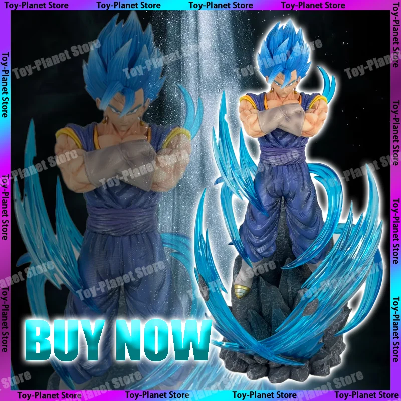 【In Stock】Dragon Ball Z Vegito Anime Character Vegito Action Figure Pvc Statue Anime Action Figures Shf Customized Gifts Toys