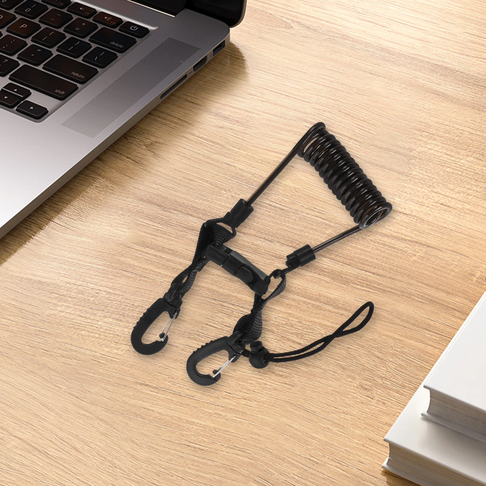 Scuba Diving Camera Lanyard Retractable Long-Lasting Rebound Performance Single-Handed Operation for Underwater Exploration Dive