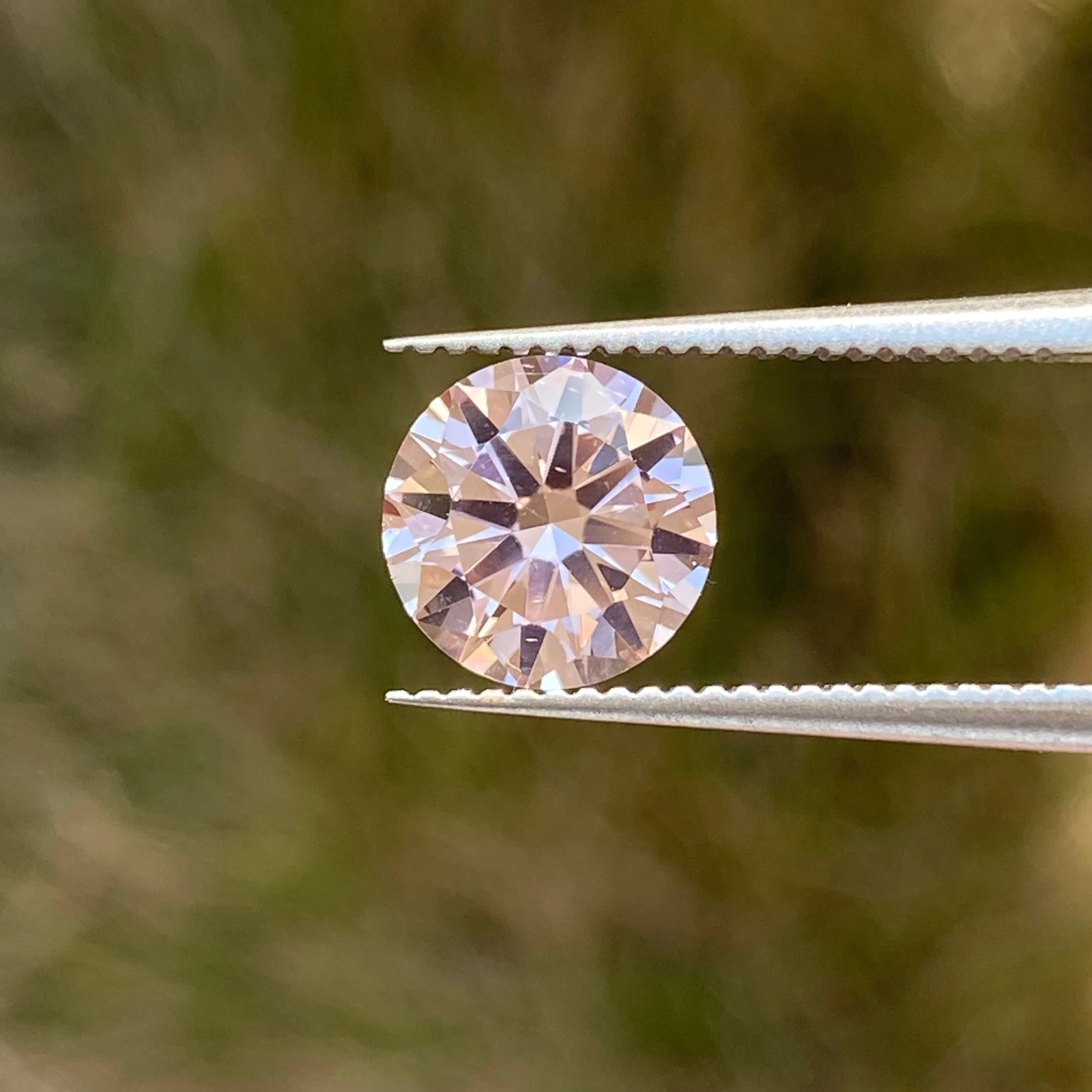 Eme jewe مختبر نمت الياقوت الوردي قطع مستديرة للسحر مواد صنع المجوهرات المتقدمة DIY مع شهادة AGL #4