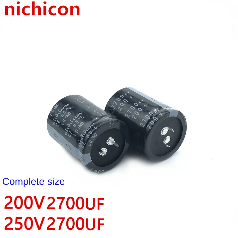 1PCS 200v2700uf capacitor 250v2700uf Japanese original Nikkeon 35X45 35X50 35X60mm