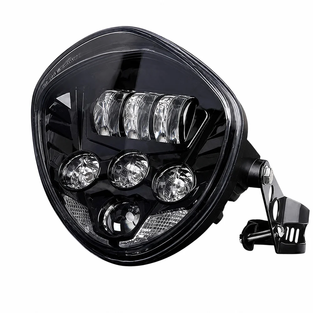 LED Headlight with DRL High Low Beam for Victory Vegas 2002-2017 Motorcycle Front Headlamp