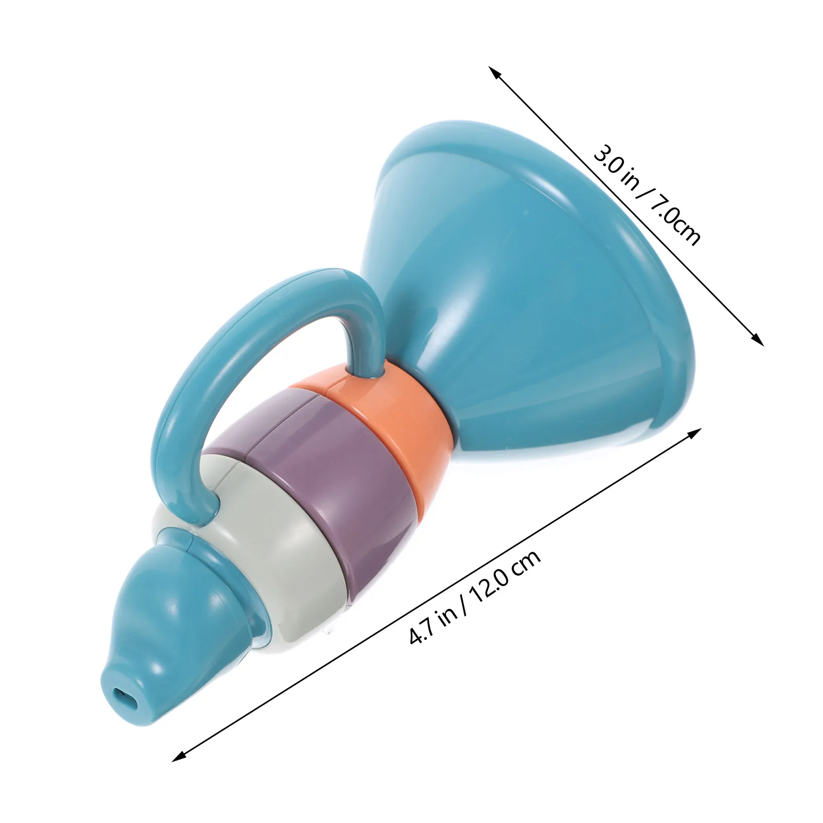 Huishoudelijke muzikale kindertrompet Mooie kleurrijke mini-leeraccessoires Luid geluid Compact plezier voor schoolkinderen Benodigdheden