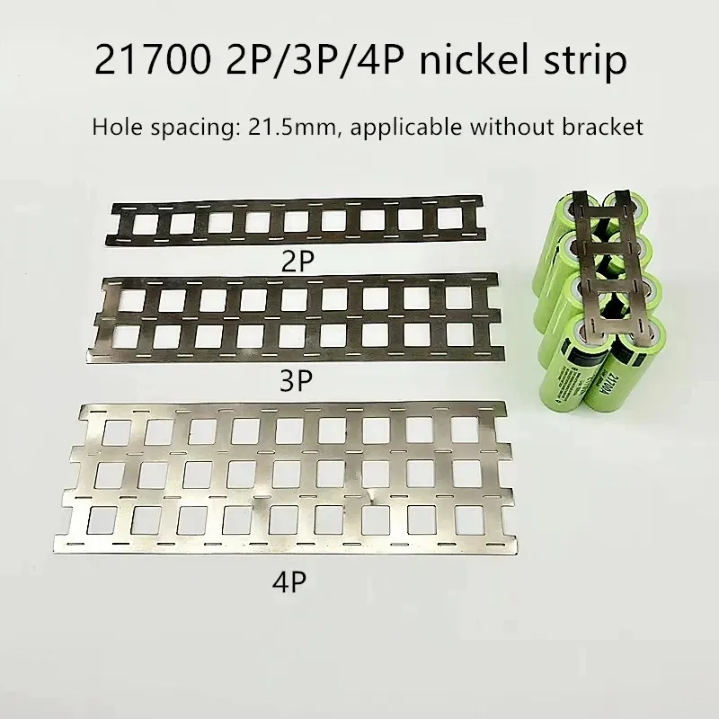 1Meter Center Distance 21.5mm Nickel Strip Lithium Battery Nickel Strips For 21700 Battery Pack Spot Welding Nickel Belt