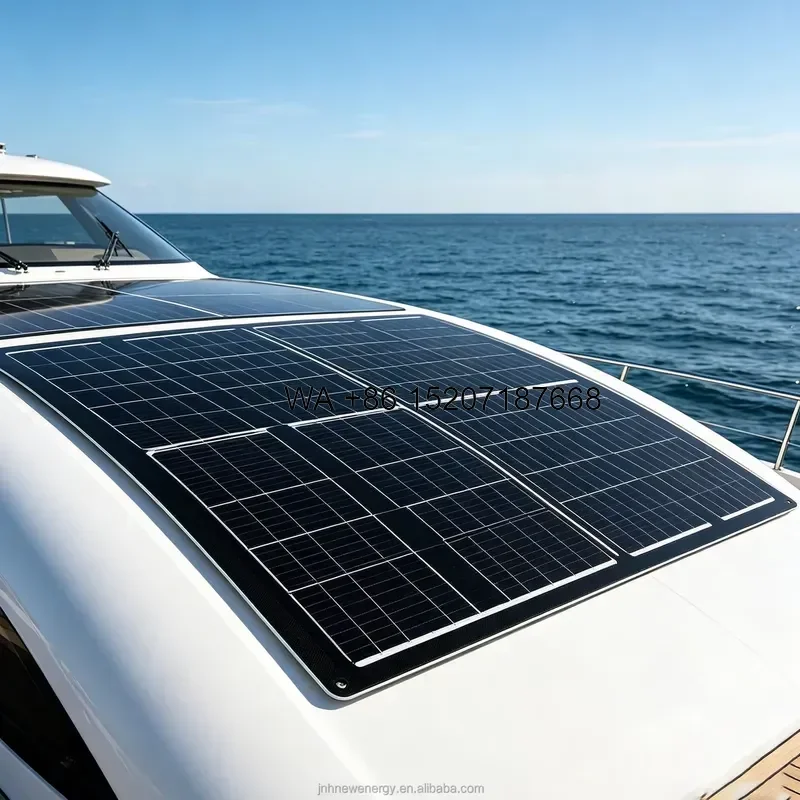 Wmwmnu 100W Flexible Solar Panel High Efficiency 23 Percent Mono Waterproof Solar Charger for RV Marine Boat Caravan Camping