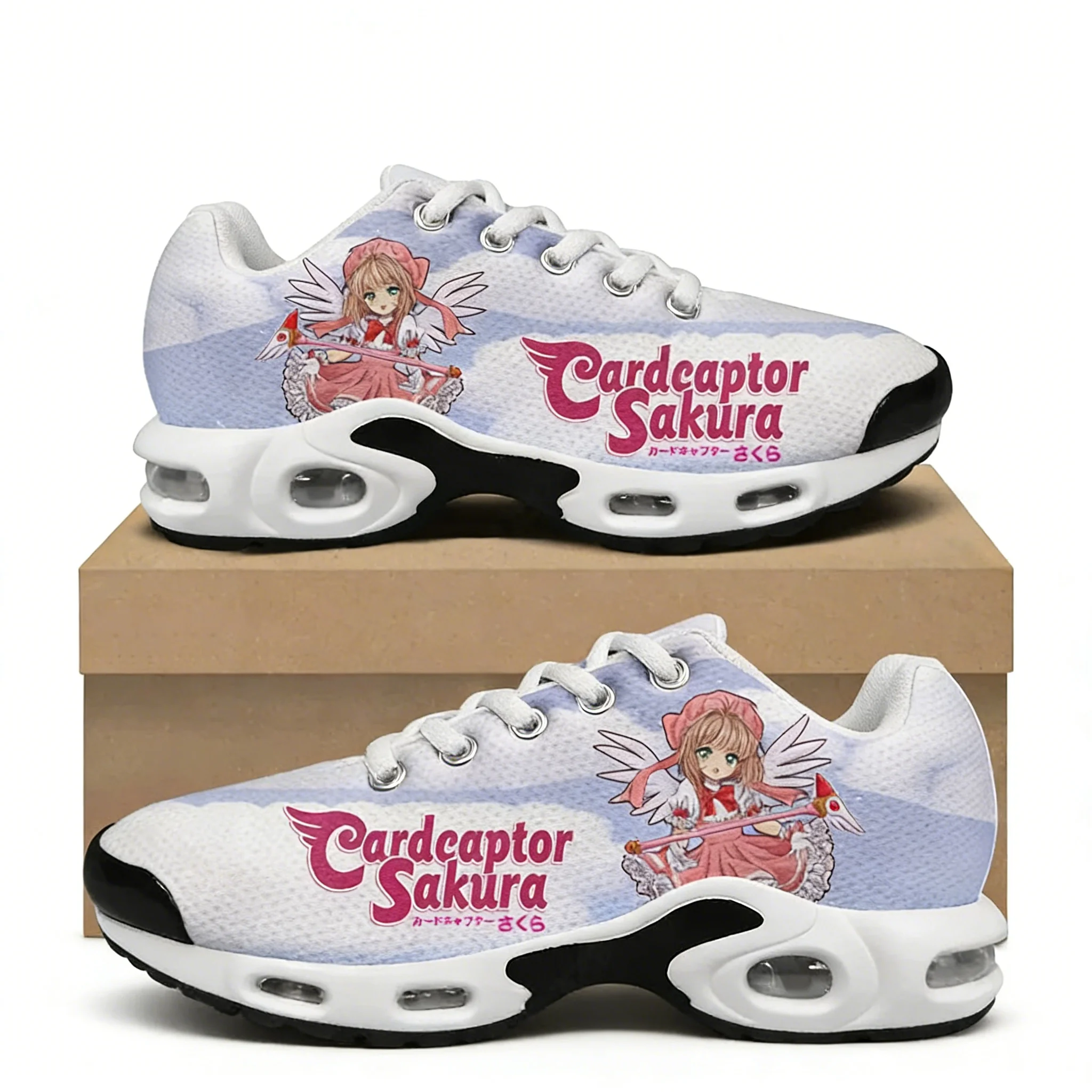 

Cardcaptor Sakura Air Cushion Sneakers Mens Womens Teenager Lightweight Sports shoes High Quality Custom Leisure Mesh Sneaker