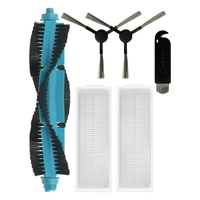 For Proscenic M6 Pro Robot Vacuum Cleaner Main Side Brush Hepa Filter Replacement Accessories 1Set