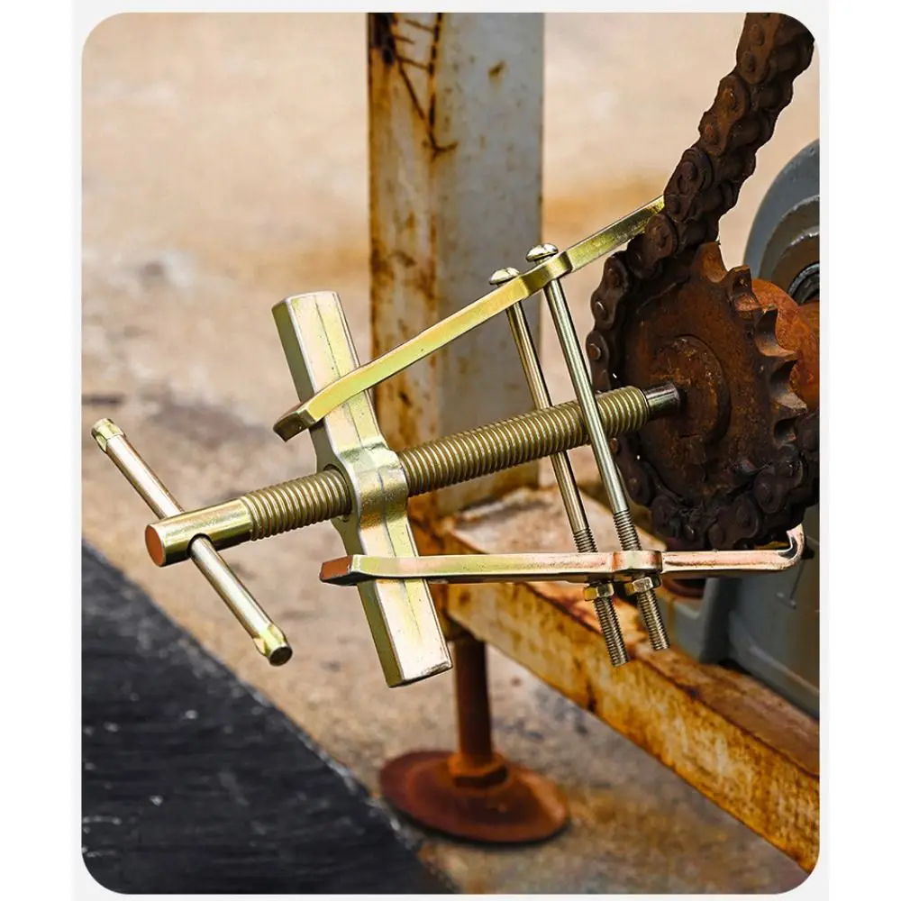 Heavy Duty 3/4/6/8 Inch 2-Jaw Puller 45 Steel High-strength Bearing Puller Industrial Grade Roller Extractor Mechanical Repair