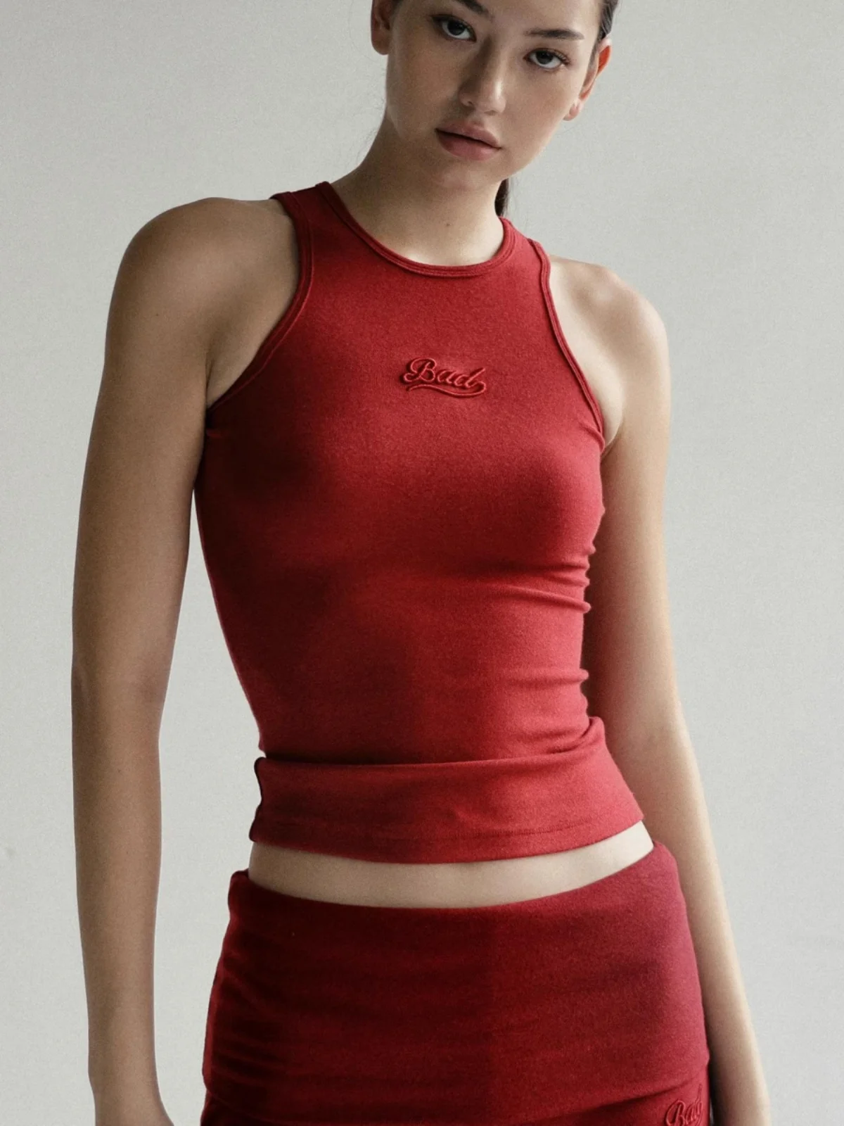 American Sle Bell Bot pantalones de Yoga para mujer primavera otoño rojo hasta el suelo cintura baja pantalones casuales sueltos