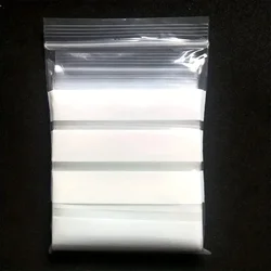 100pcs/lot Diamond Painting Glued Stone Sealing Bag Clear Plastic Writable Jewelry Making Bead Gem Storage Reclosable Self Bag