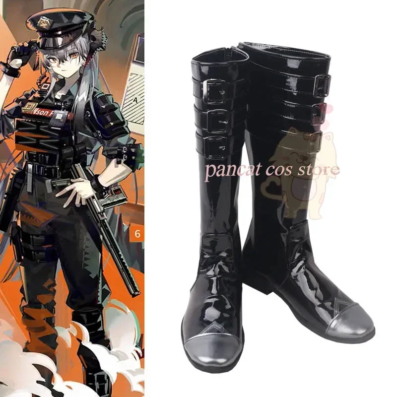 Arknights  Anime Saria  Cosplay Shoes Comic Anime Game Cos Long Boots Cosplay Costume Prop Shoes for Con Halloween Party