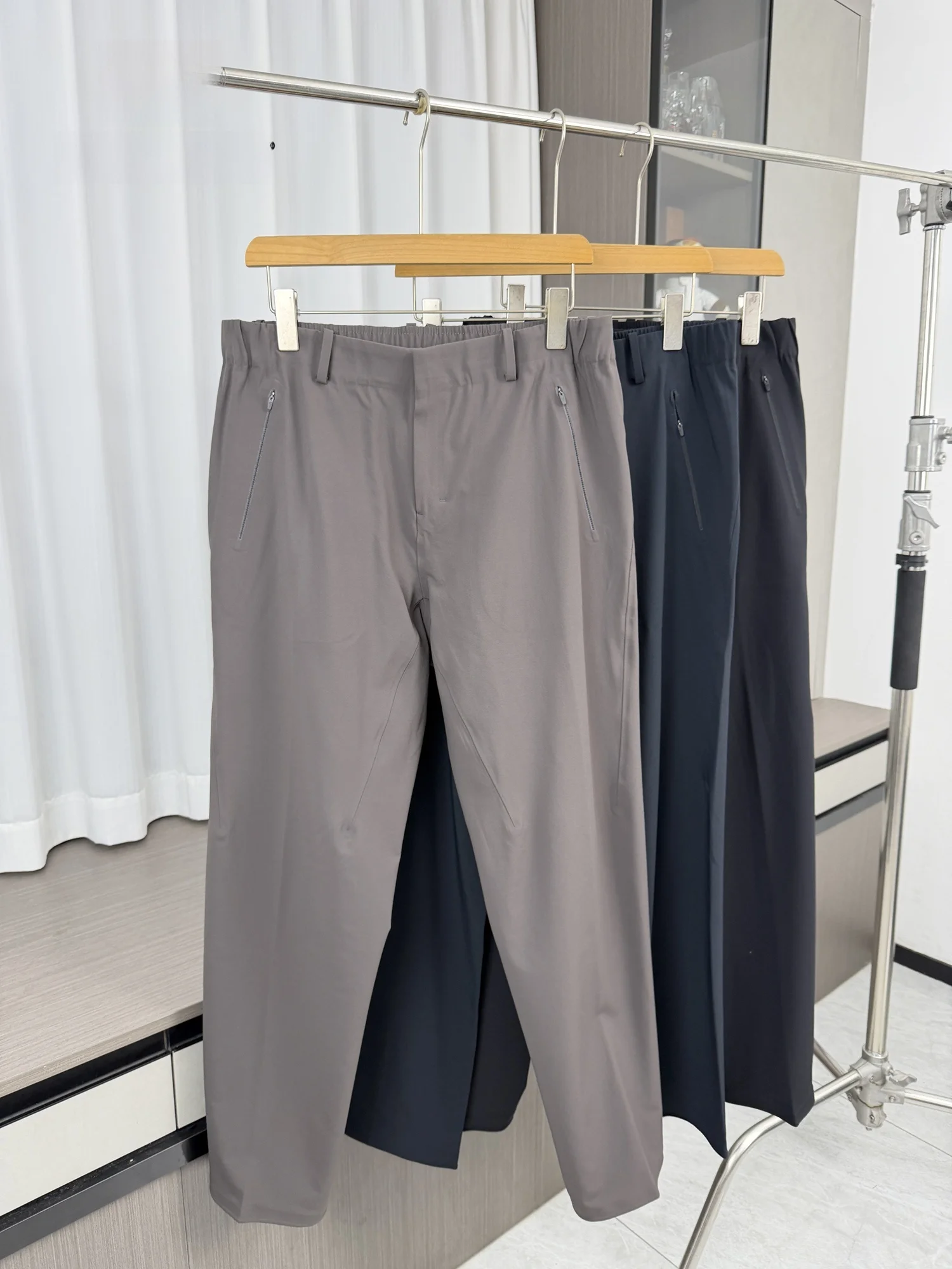 Recommended Men's Autumn Casual Pants Sporty Straight Leg Breathable Drapey Structured Comfortable mid Waist Casual Wear