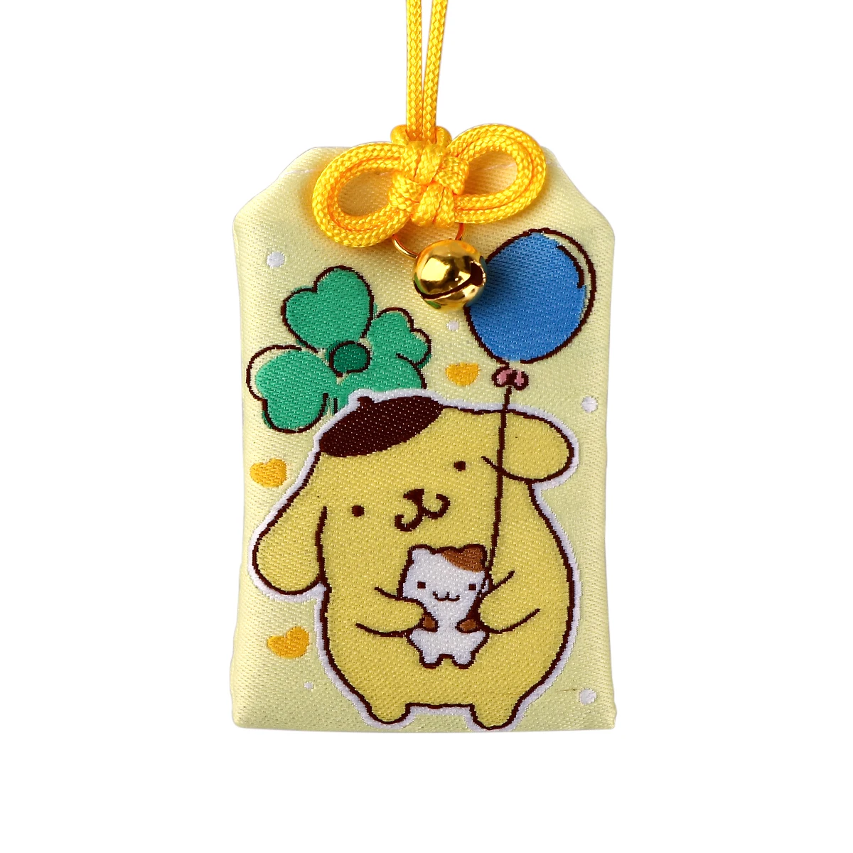 Animated Cute Cat Creative Embroidery Pray Fortune Omamori Pendant Good Luck Amulet Kimono Pray Keychain Holiday Gifts