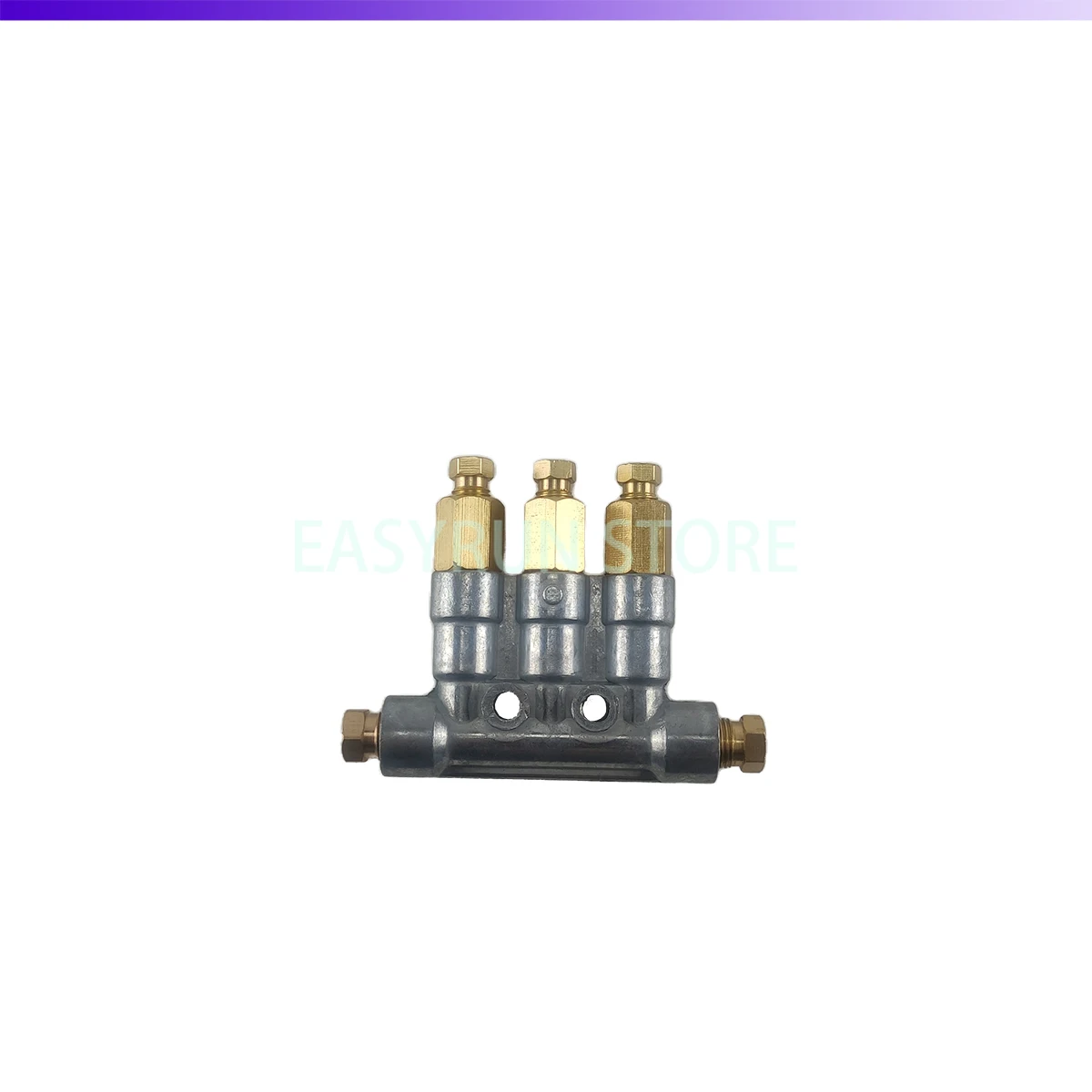 Small Machinery Oil Lubrication Link grease Distributor 4mm Outlet Oil Drain 1-6 Oil Outlet