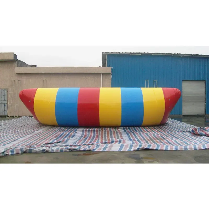 Wasserklecksprung Aqua Air Blob Jump Aufblasbarer Wasserklecks 8x3m PVC Wassertrampolin Sprungkissen Wasserairbag