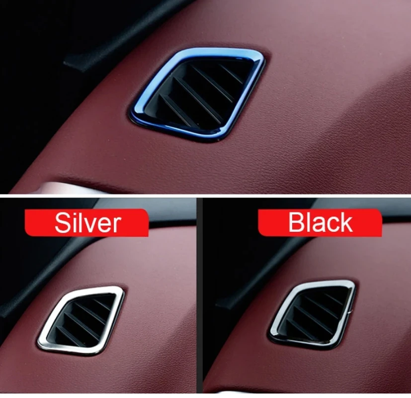 

Car Side Air Conditioning AC Outlet Vent Decoration Cover Trim For Geely Coolray sx11 2018-2020 2021 Accessories