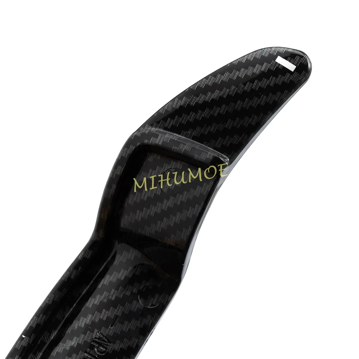 ألياف الكربون نظرة عجلة القيادة مجداف التحول تمديد لميني كوبر S SD JCW كونتريمان كلوبمان رودستر بيسمان R56 R57 R58 #3