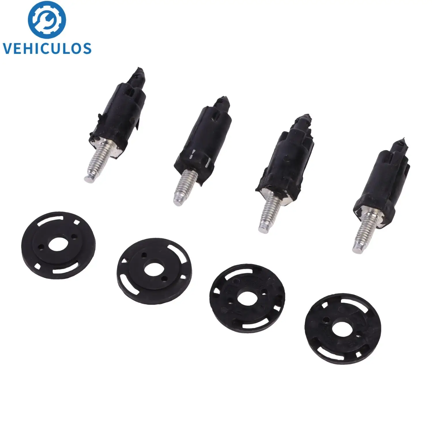 Kit de tornillos y Clips de cubierta de motor, 4 Uds., 13711 13768 0137F6 013723 para PEUGEOT 206 306 para CITROEN BERLINGO C1 C2 C3 para DISPATCH