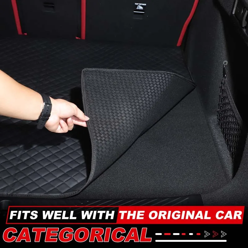 

metyoucar For BMW X3 G45 2025-2026 Black Car Trunk Mat DurAble Floor Mats All Weather Pad Protection Carpet Car Accessories