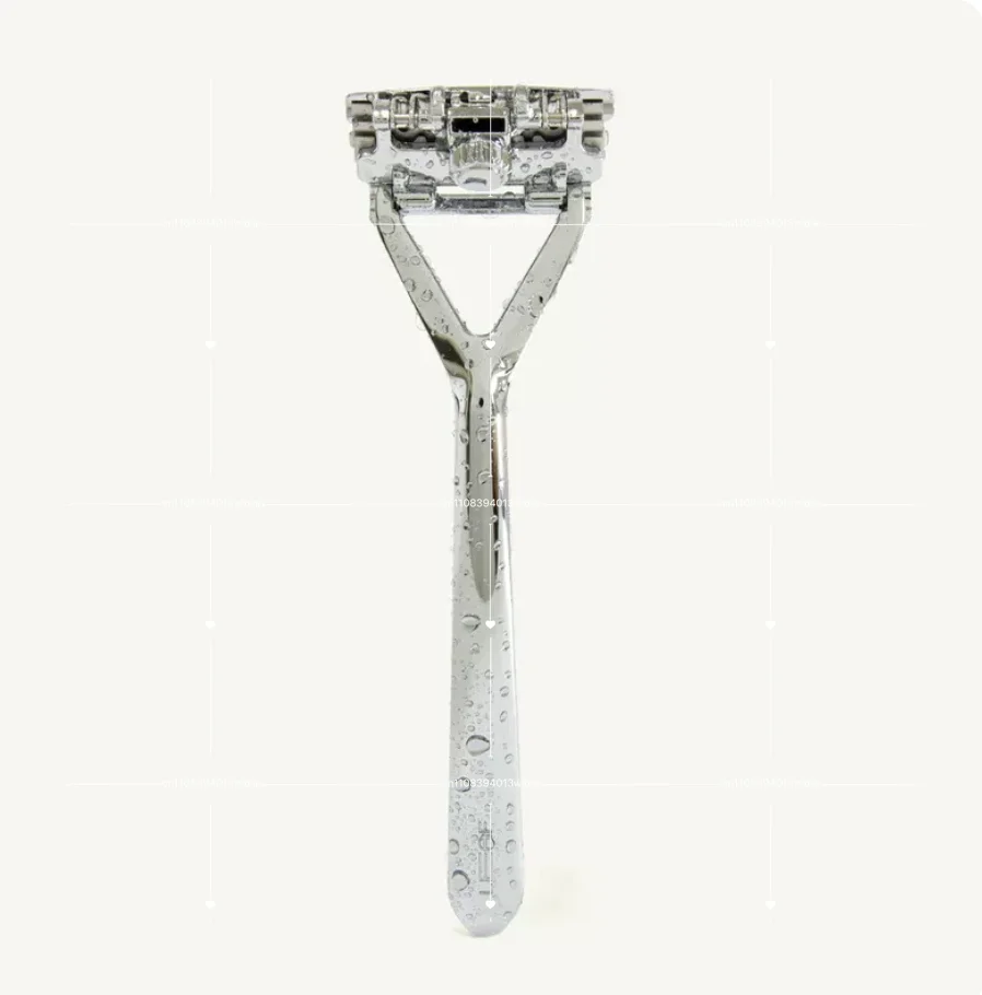 Shaver Replacement Blades Three-Layer Shaver Razor Bald Head Tool (Stainless Steel)