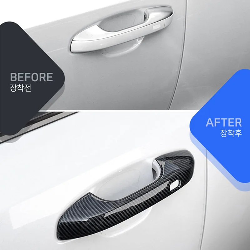 Exterior door handle protection frame exterior modification parts For Kia Sorento MQ4 2021 2022 2023 2024 2025 2026