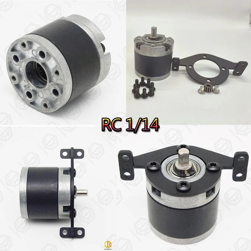 JX Planetary Reducer 1/14 RC Truck Parts For Tamiya Lesu MAN Actros Tractor Truck Trailer Tipper DIY Upgrade Accessories
