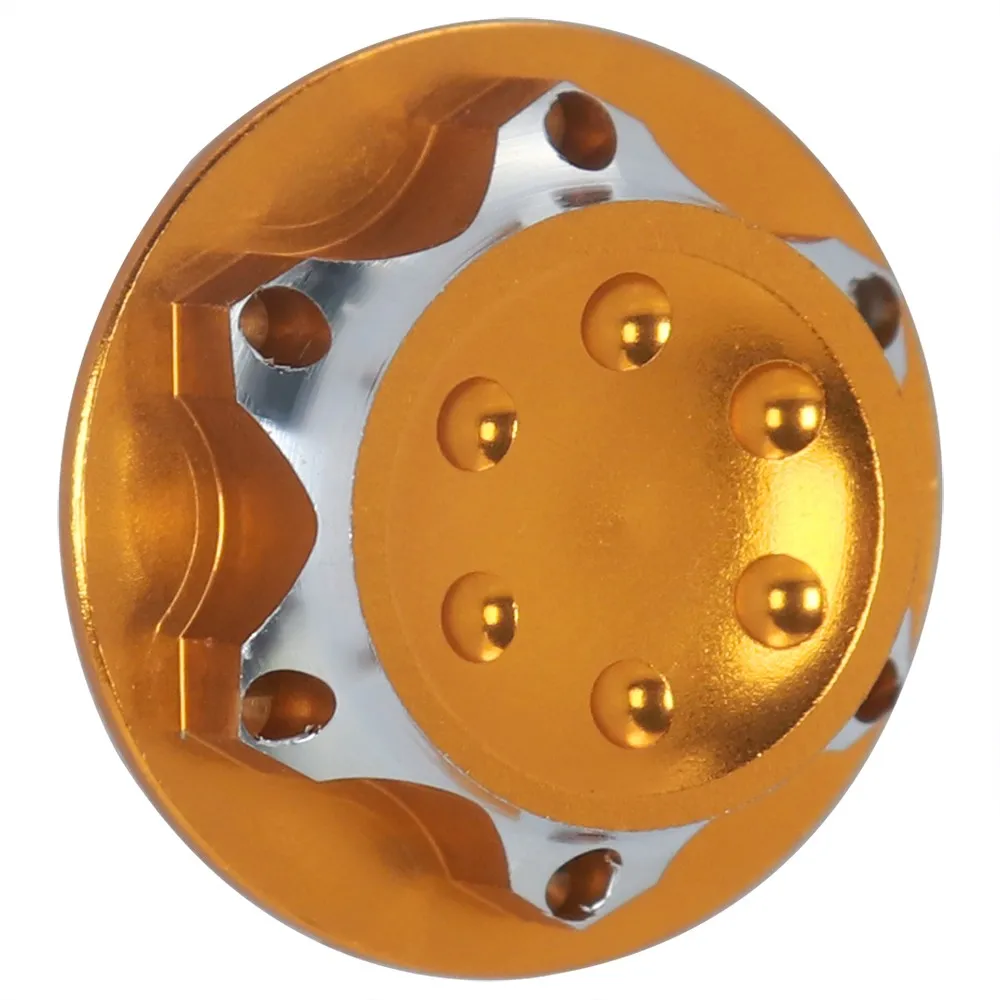 Aluminium-Radnabenabdeckung, Staubschutzabdeckung, 17 mm Sechskantmutter für Rc 1:8 X-maxx Summit E-revo Arrma Modellauto, rutschfeste Radabdeckung – Detail 15