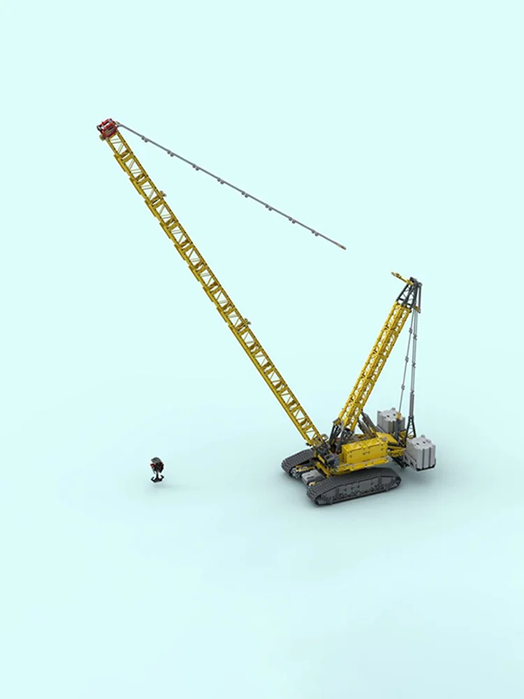 3767 Teile MOC Technisches Liebherr LR SDB Konfiguration 2x42146 Modellbausatz Weihnachtsgeschenk Spielzeug Ausstellungsstück Geburtstagsgeschenk