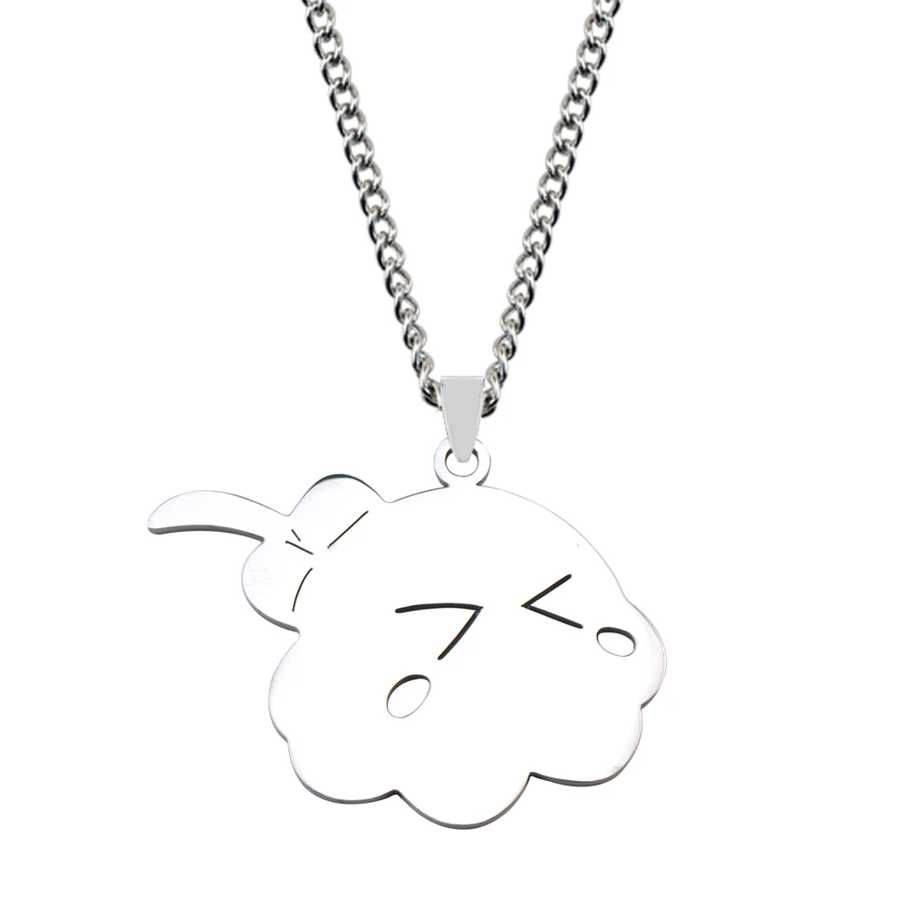 Collier Bocchi The Rock mignon, pendentif en acier titane, accessoires de Cosplay