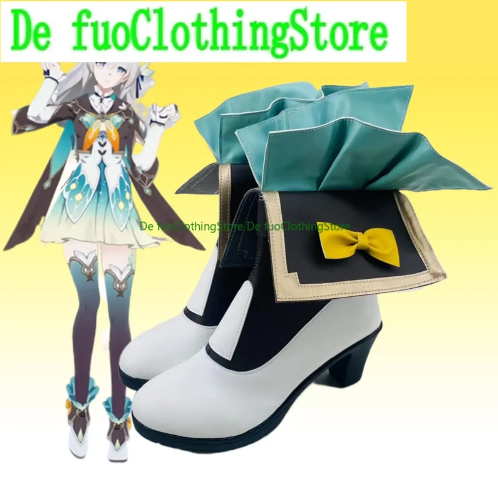

DefuoClothing Honkai: Star Rail Firefly Обувь для косплея Аниме Игры Ролевые костюмы для Хэллоуина Обувь Сапоги